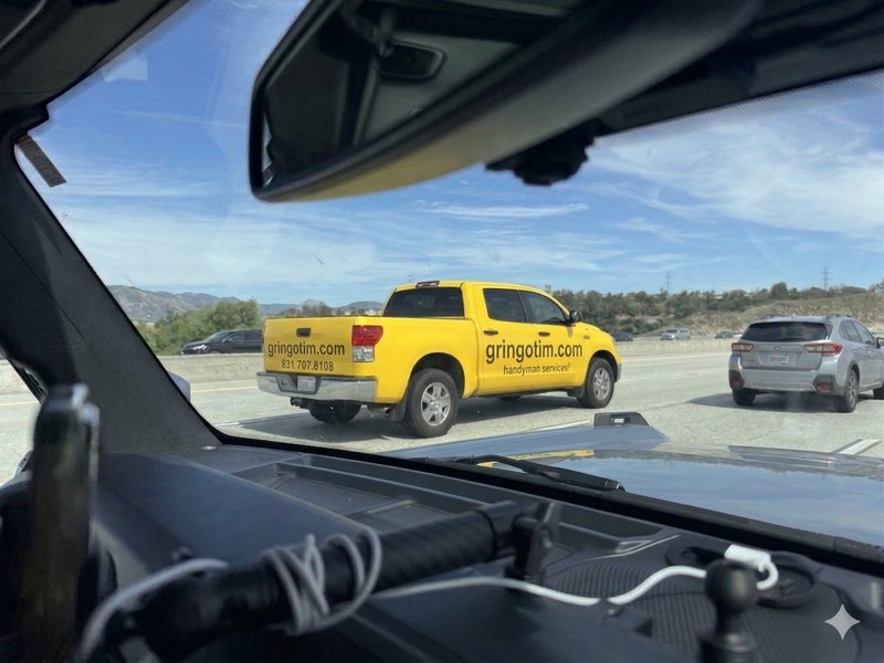 Gringo Tim's Yellow Toyota Tundra — gringotim.com | 831-707-8108
